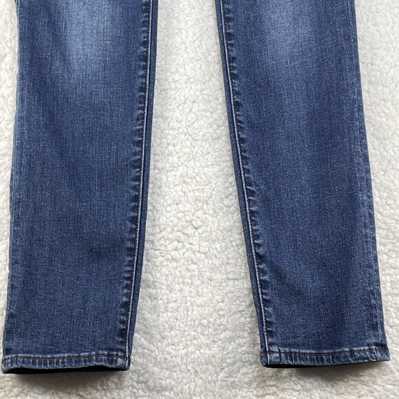 Kut from the Kloth Jeans Womens Sz 0 Blue Katy Boyfriend Straight Mid Rise 26x28 - Picture 3 of 13